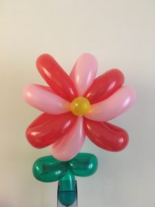 Ballon sculpté anniversaire